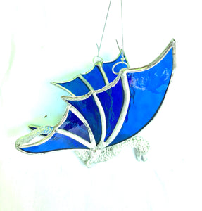 Stained Glass Hanging Dragon