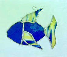 Load image into Gallery viewer, Stained Glass Fish Suncatcher
